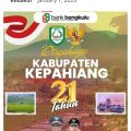 Bank Bengkulu Mengucapkan HUT Kabupaten Kepahiang Ke-21