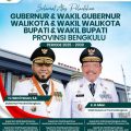 Bank Bengkulu Beri Ucapan Selamat Kepada Gubernur-Wakil Gubernur Terpilih