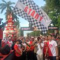 HUT, Bank Bengkulu Gelar Jalan Sehat Merah Putih